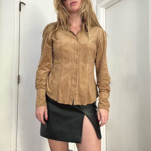 Western suede top - Picture 4 of 8